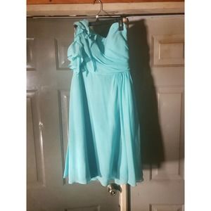 Jordan size 8 Turquoise Formal Dress